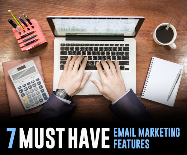 B2B email marketing features